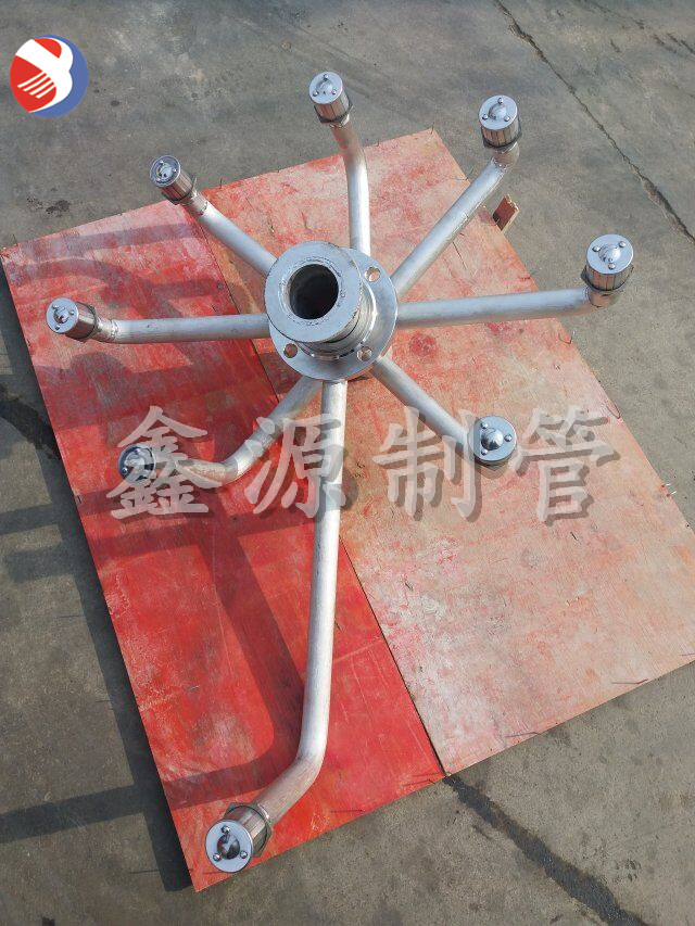 不銹鋼上布水器混床濾元離子交換器交叉進(jìn)水中排裝置進(jìn)堿樹(shù)脂捕捉