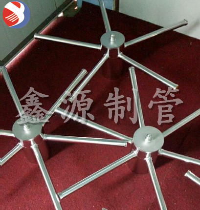 不銹鋼交叉進水裝置，不銹鋼布水器